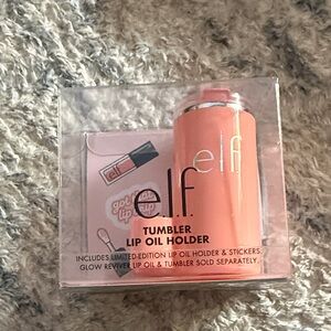 ELF Tumbler Lip Oil Holder Peach Pink